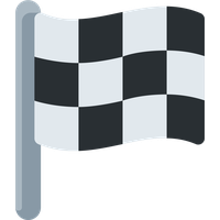 Racing flag chequered flag