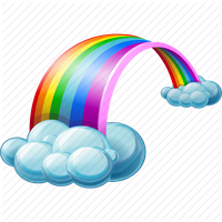 Rainbow Transparent Background PNG