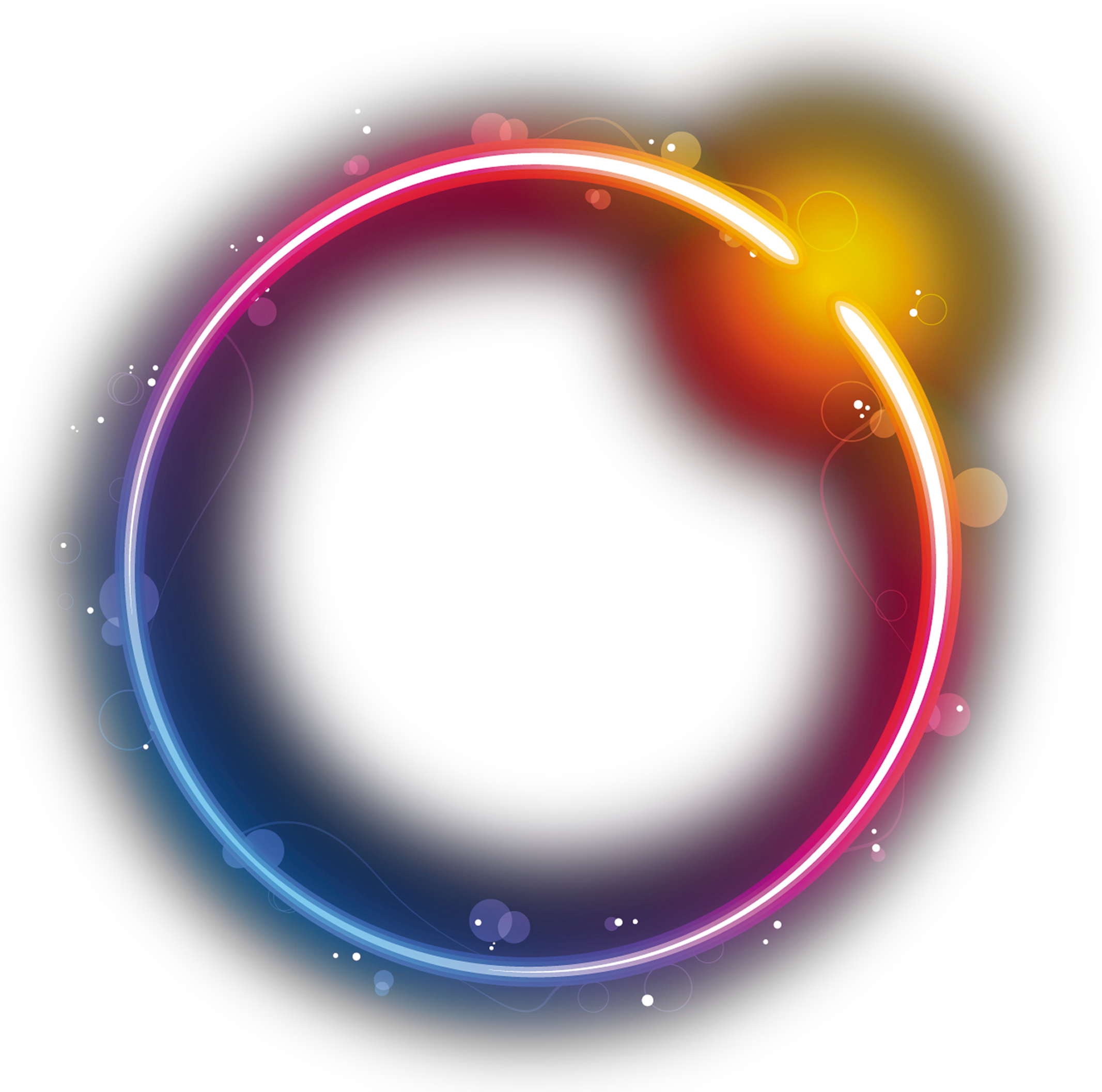 Logo Circle Star Eclipse Rainbow PNG Free Photo PNG Image