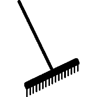 Rake tool PNG