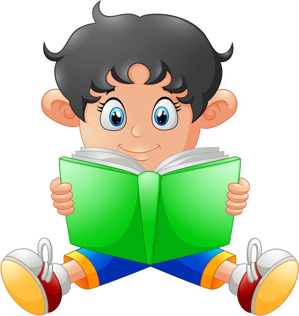 Download Boy Reading Book Sitting Free HD Image HQ PNG Image | FreePNGImg