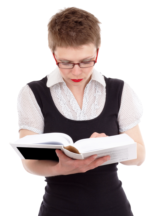 Woman Reading Free PNG HQ PNG Image
