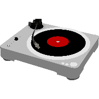 Record player Transparent PNG Image