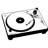 Record player PNG