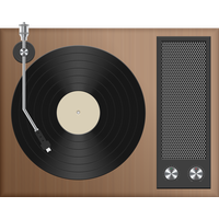 Record player Transparent PNG Image