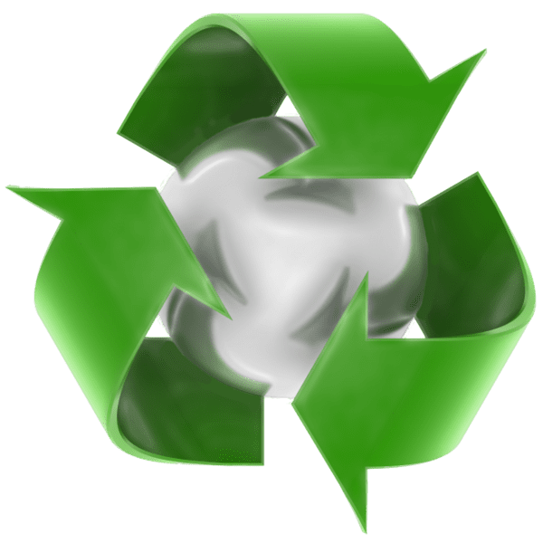 recycle logo 3d