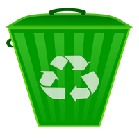 Recycle bin Transparent PNG Image