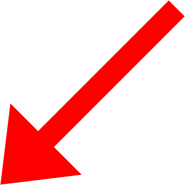 Red arrow Transparent PNG Image