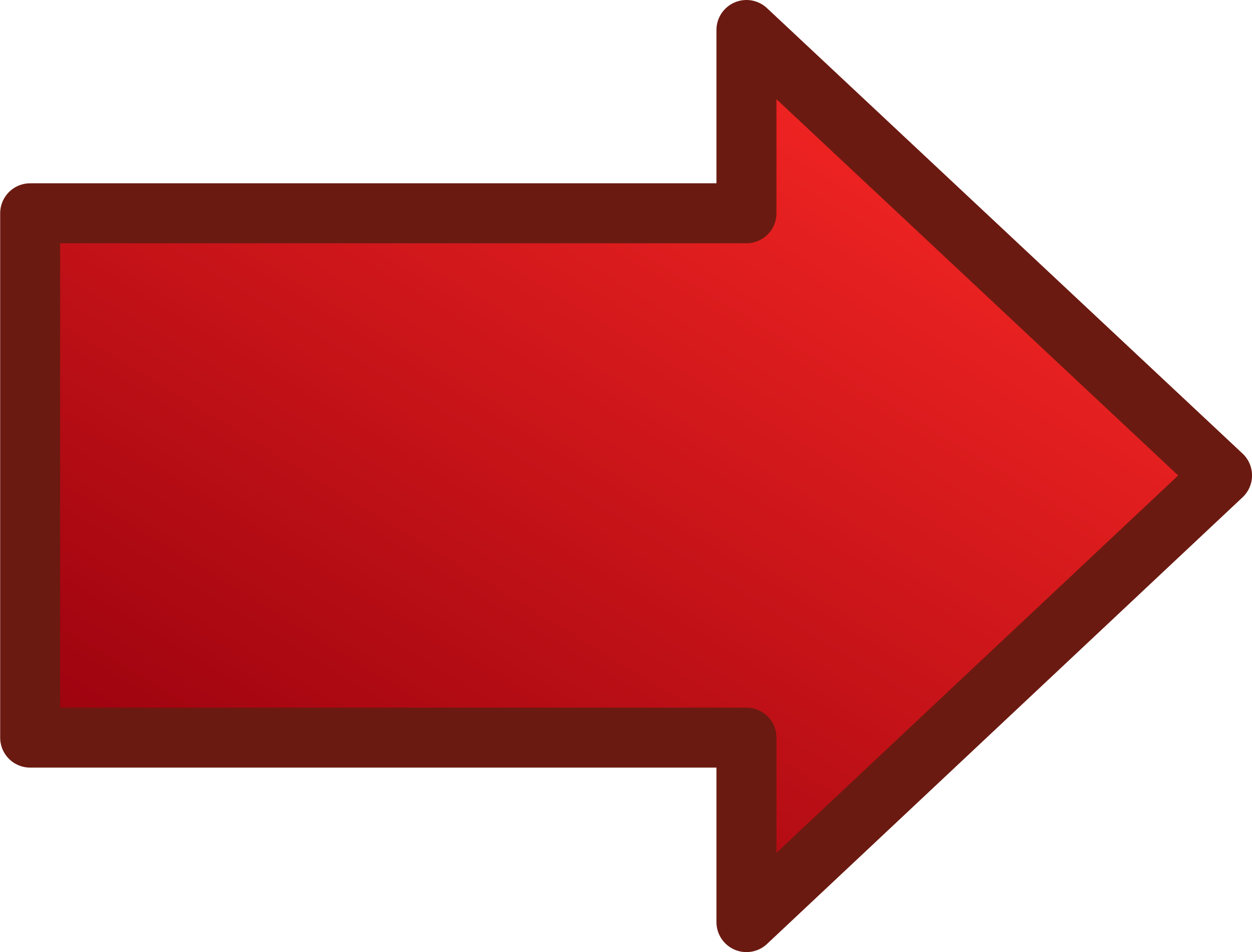 Red arrow Transparent PNG Image