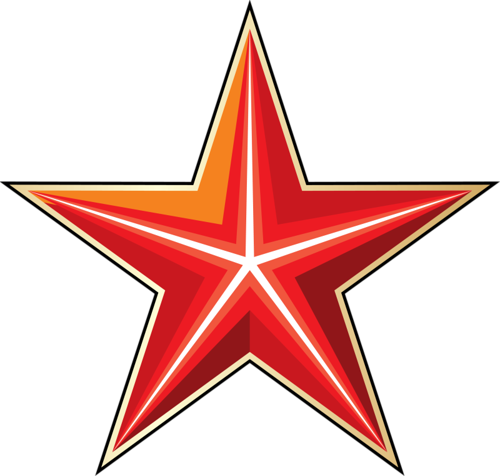 Red star Transparent PNG Image