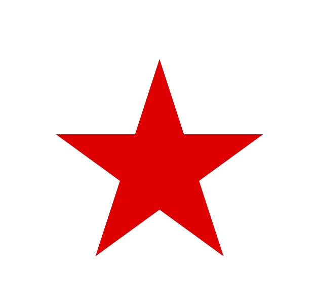 Red star Transparent PNG Image