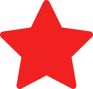 Red star Transparent PNG Image