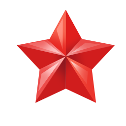 Red star Transparent PNG Image