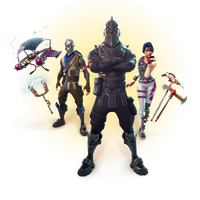 Purple Character Fictional Royale Fortnite Pass Battle Transparent HQ ...