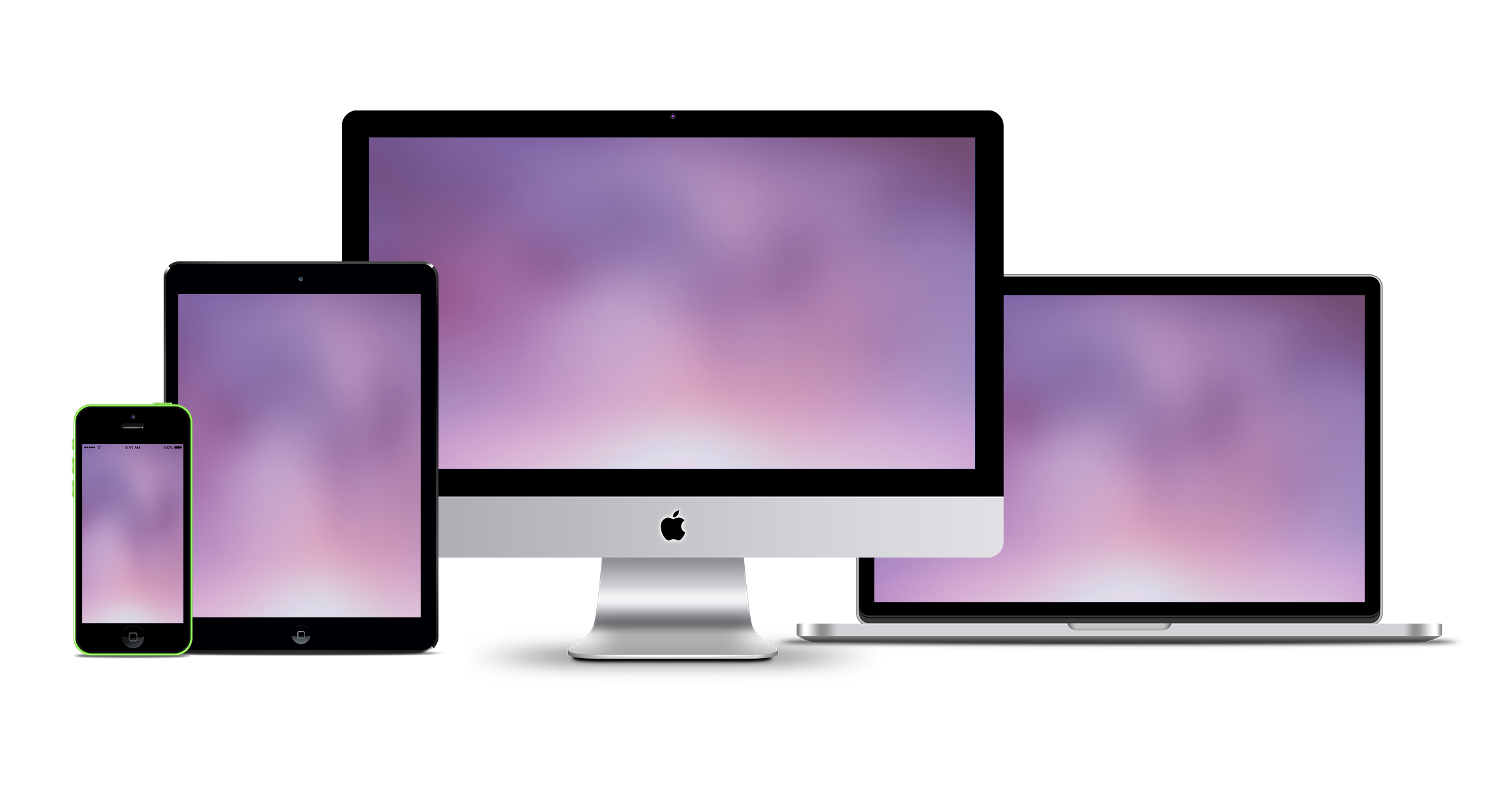 Website Web Apple Mockup Laptop Modern Design Transparent PNG Image