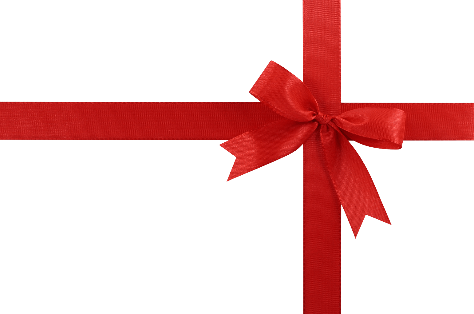 Red Gift Ribbon Png Image PNG Image