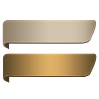 Web Paper Banner Ribbon Gold Free Clipart HQ