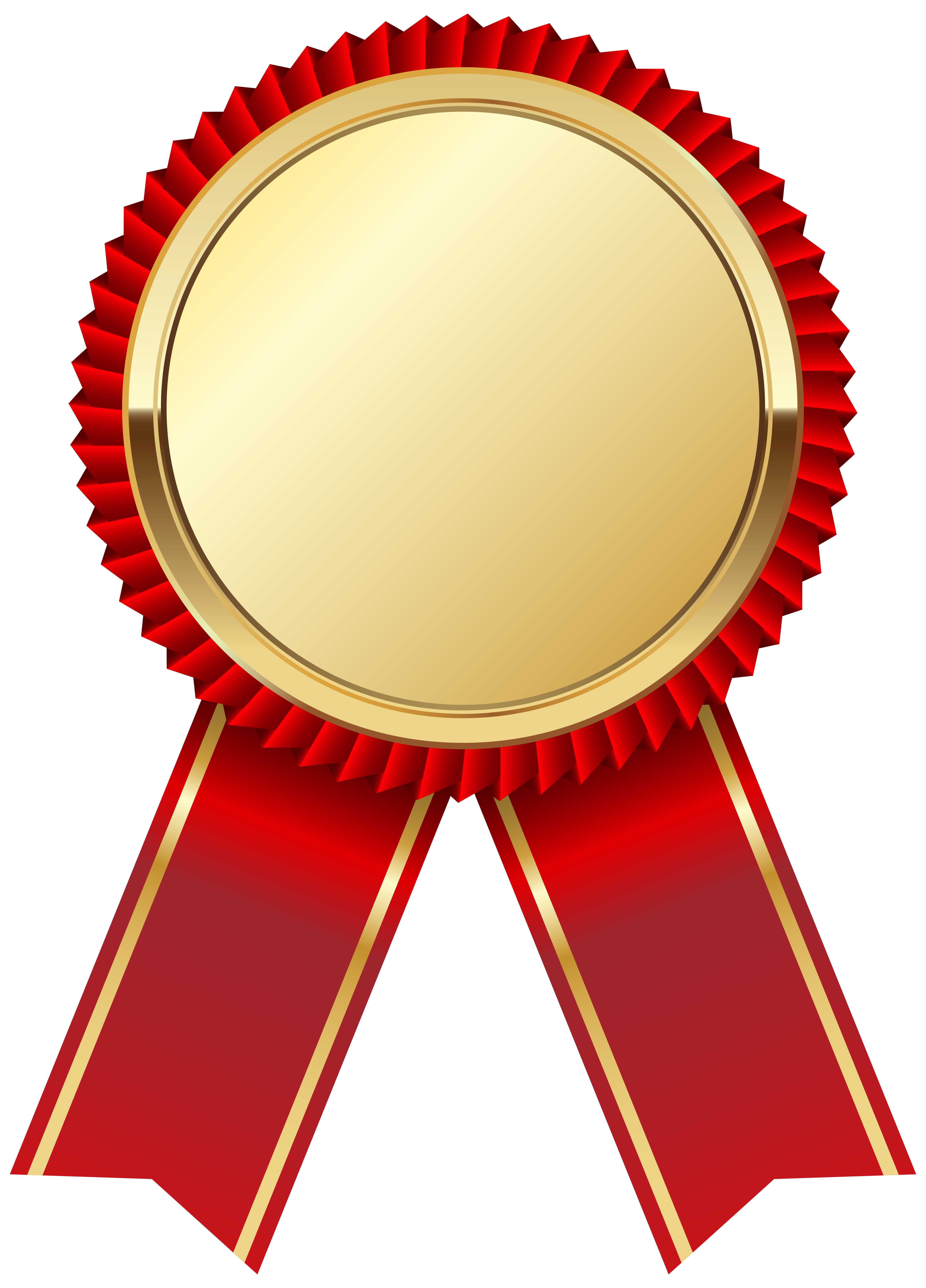 red and gold ribbon