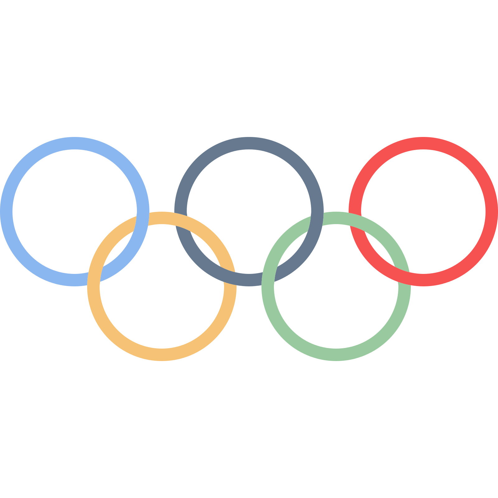 Olympic Olympics Winter Area Text Symbols Games PNG Image