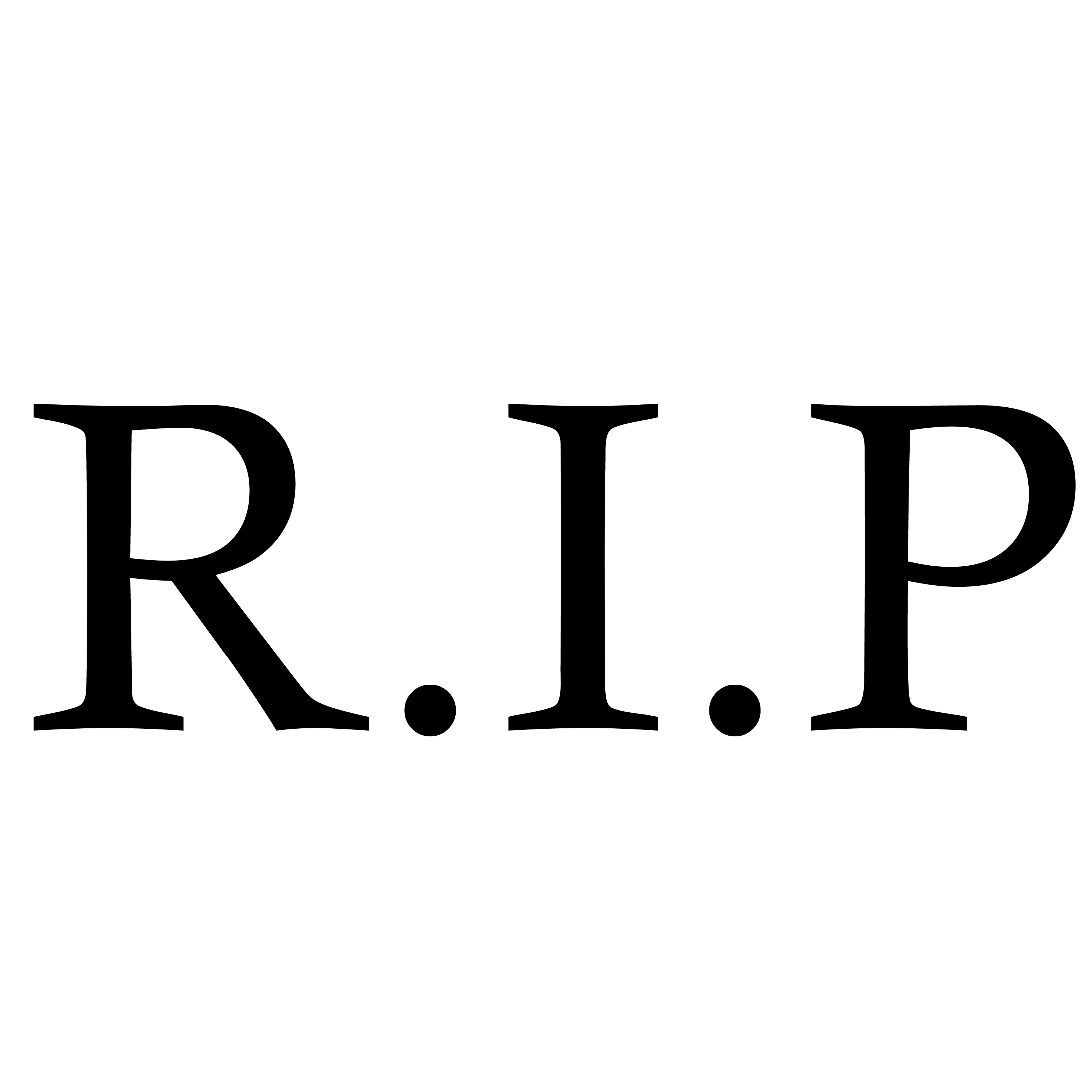 R.I.P Transparent PNG Image