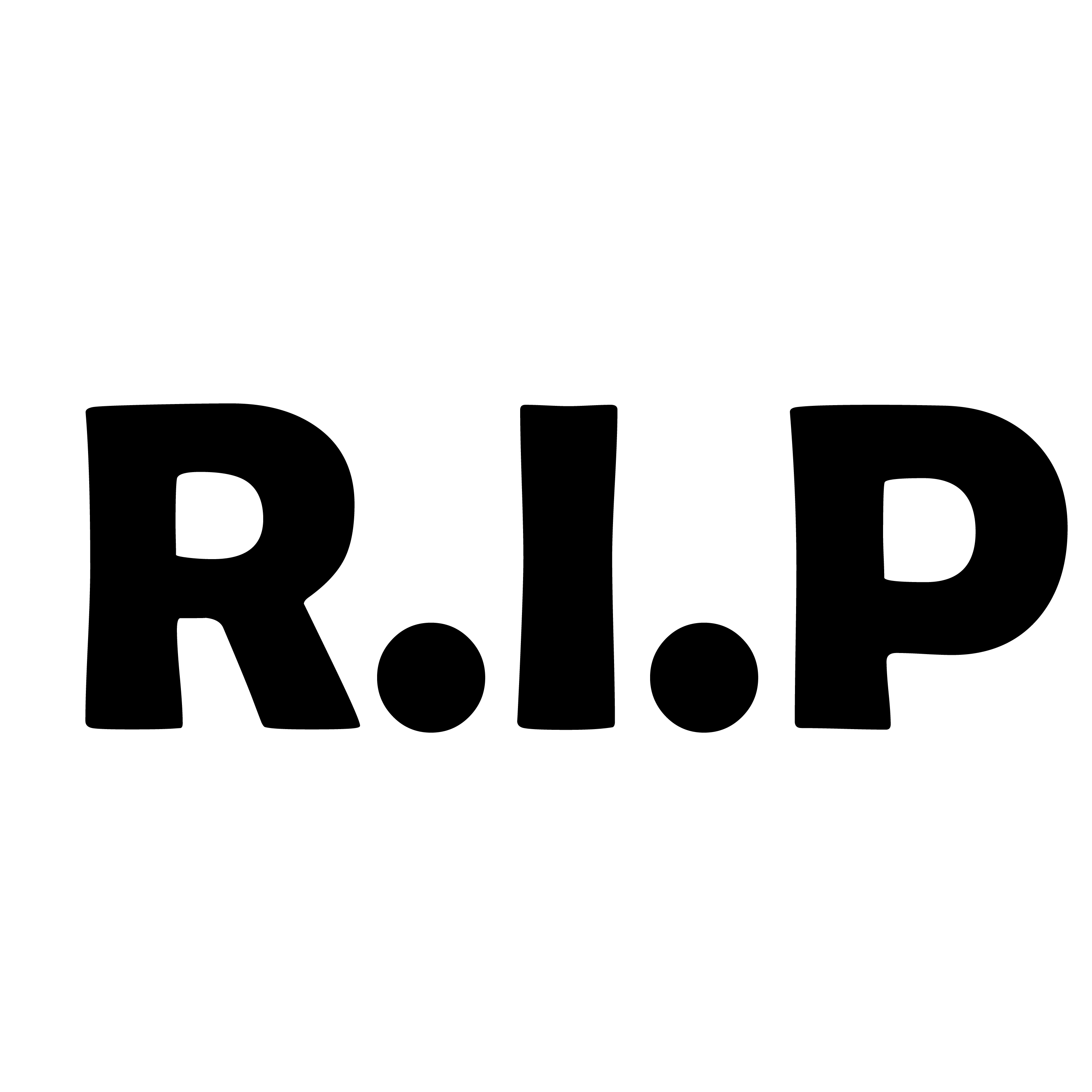 R.I.P Transparent PNG Image
