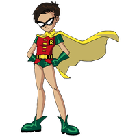 Robin Comic Image PNG