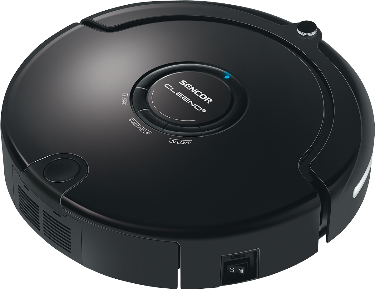 Robotic vacuum cleaner Transparent PNG Image