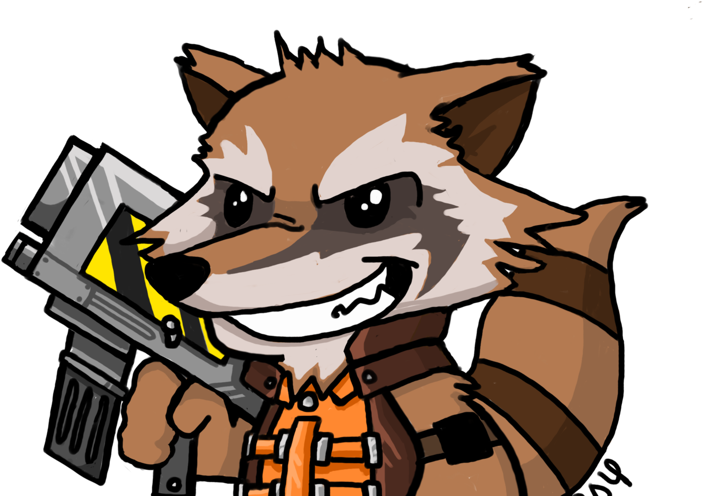 Raccoon Rocket PNG File HD PNG Image