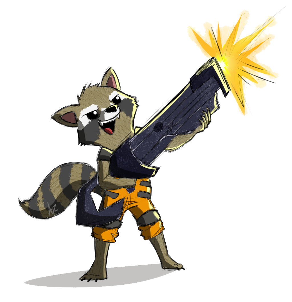 Rocket Raccoon PNG Image