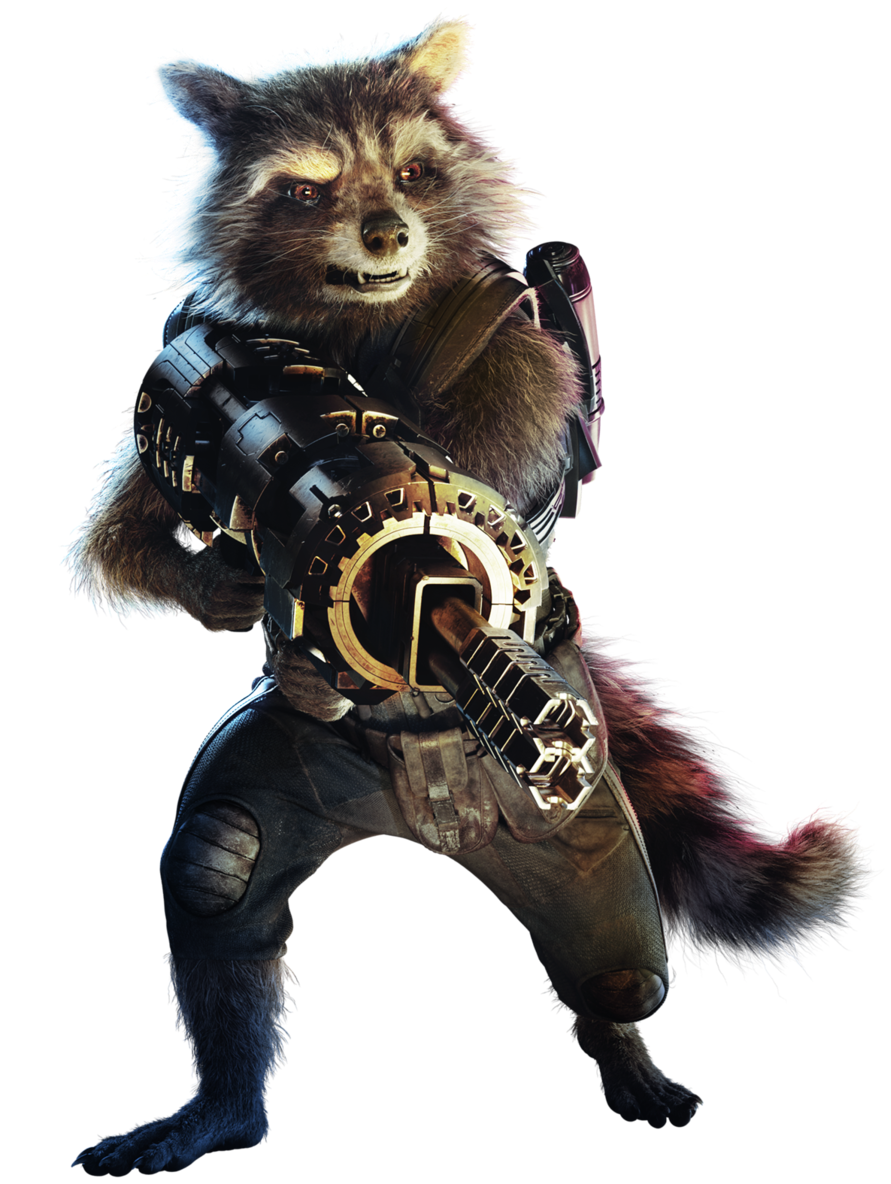 Fur Rocket Nebula Character Fictional Starlord Raccoon PNG Image