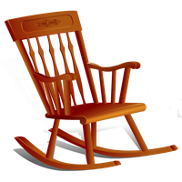 Rocking chair Transparent PNG Image