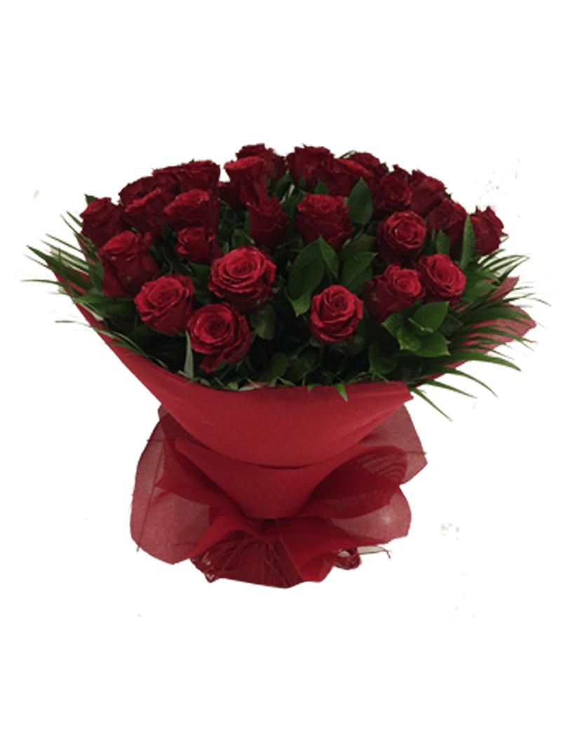 red roses bouquet clipart