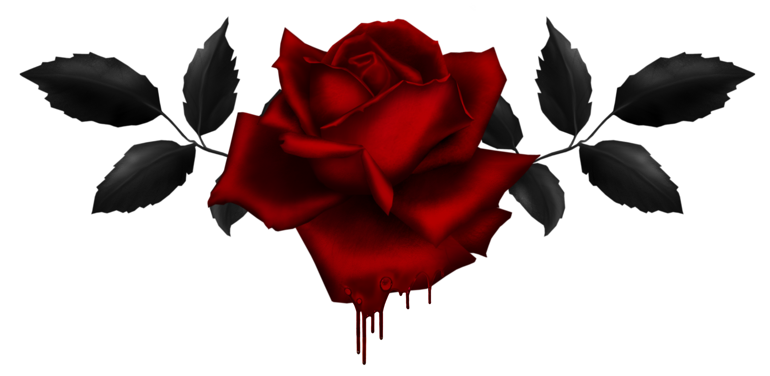 Gothic Rose Image PNG Image
