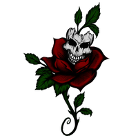 Rose Tattoo Png Picture PNG Image