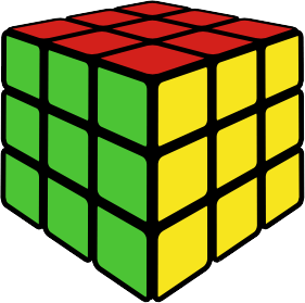 Rubik's Cube Transparent PNG Image