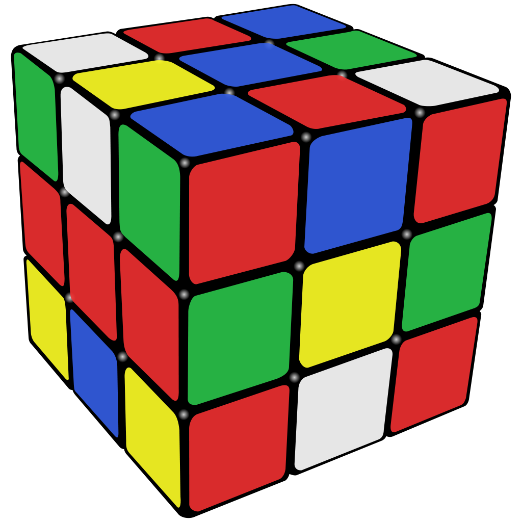 Rubik's Cube Transparent PNG Image