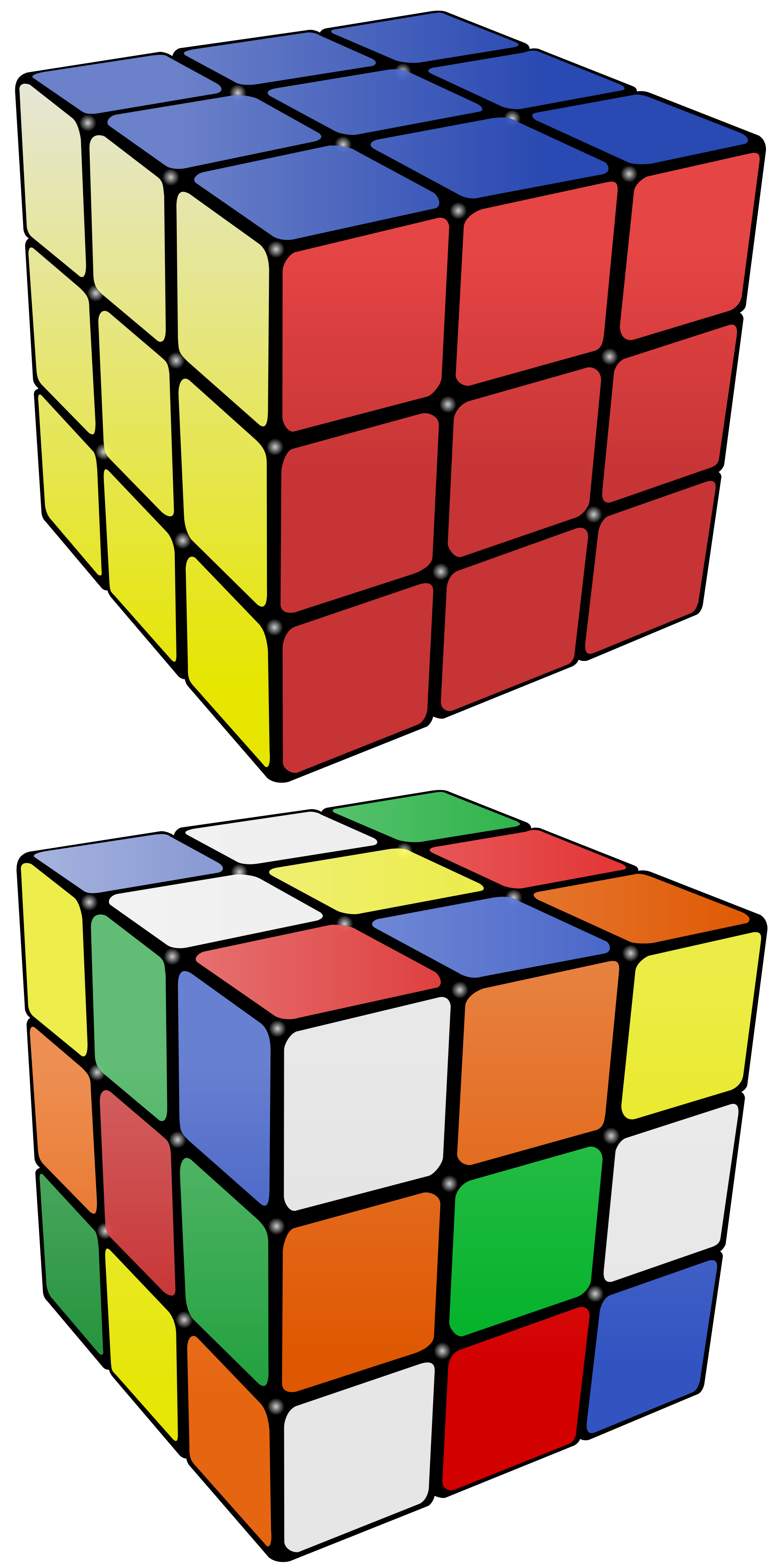 Rubik's Cube Transparent PNG Image