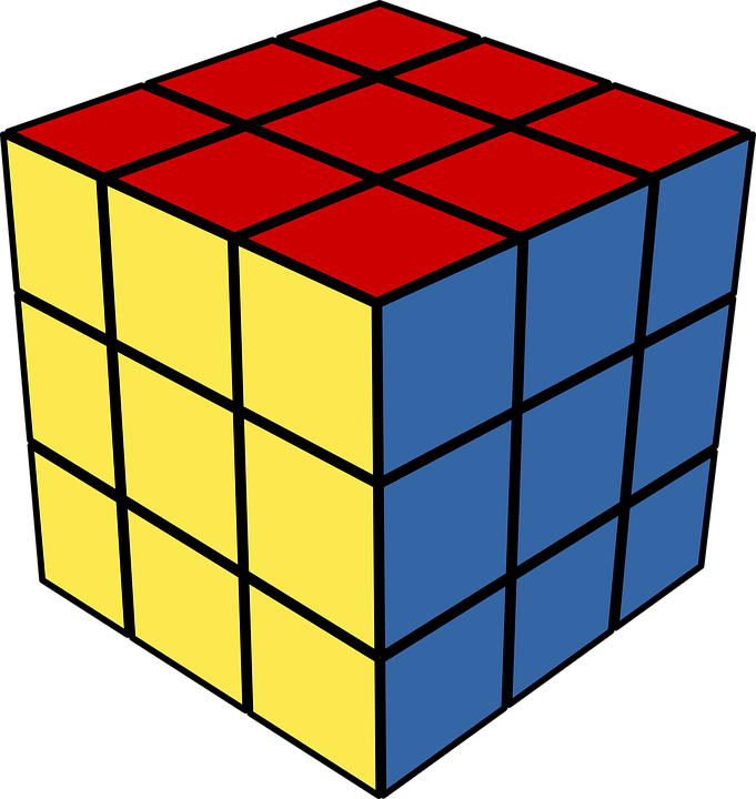 Rubik's Cube Transparent PNG Image