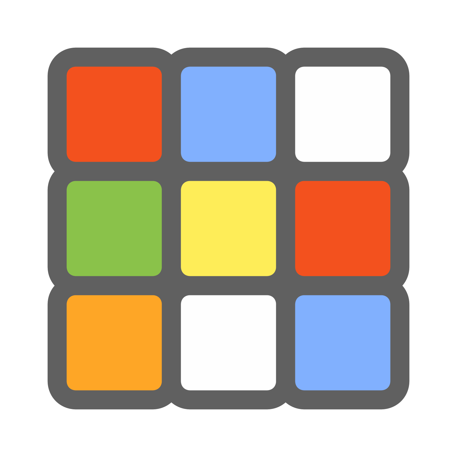 Rubik's Cube Transparent PNG Image