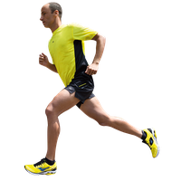 Running man PNG