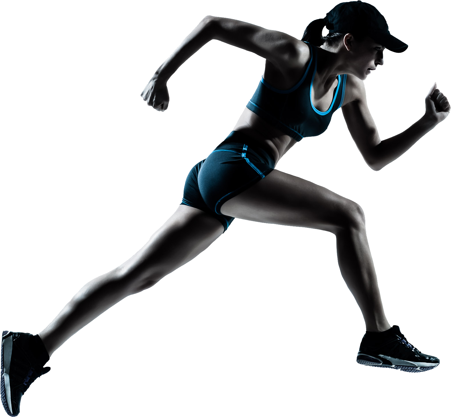 Running Athlete Female Free HD Image PNG Image