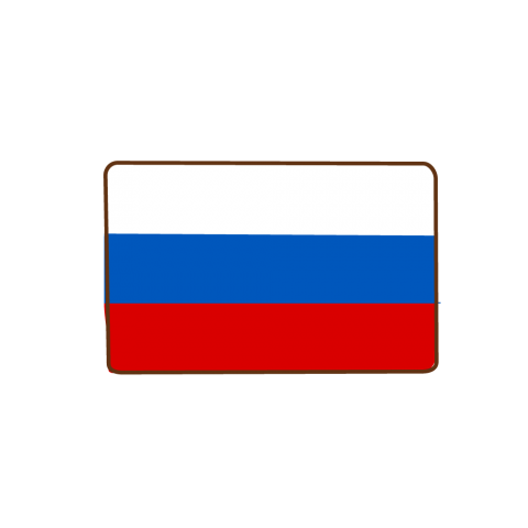 Russia flag PNG transparent image download, size: 640x480px