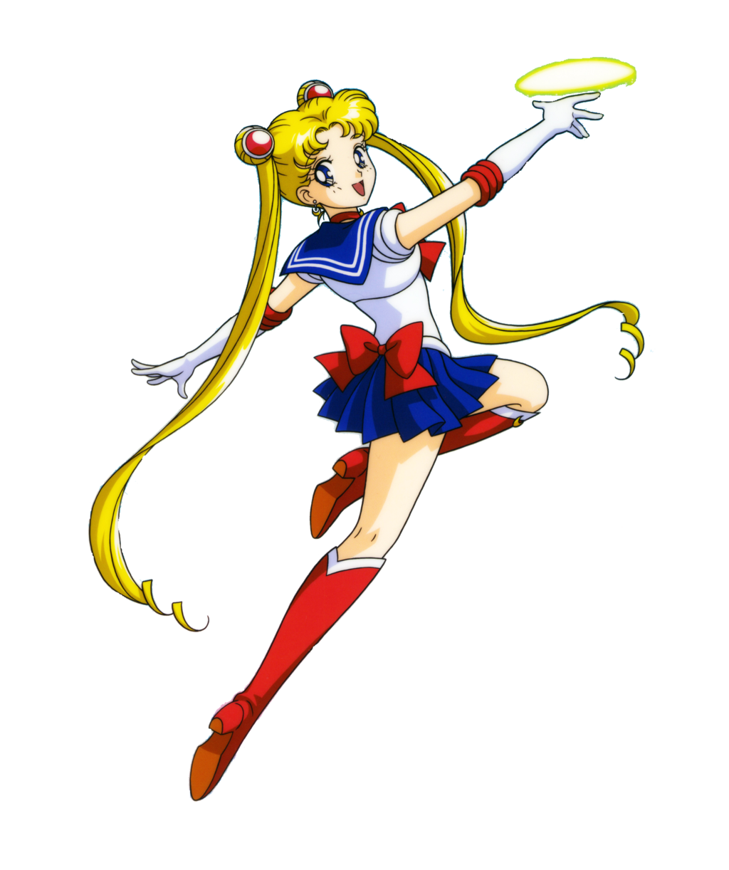 Sailor Moon Transparent Background PNG Image