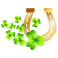 Plant Patrick Horseshoe Shamrock Saint Grass Day PNG