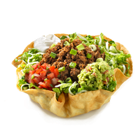 Taco Salad Tortilla Bowl PNG Image