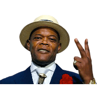 Samuel L Jackson Clipart PNG