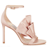 high heels transparent sandals