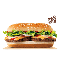 King Whopper Hamburger Fries Cheeseburger French Burger