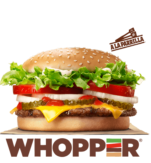 And King Whopper Sandwich Hamburger Fries Cheeseburger PNG Image