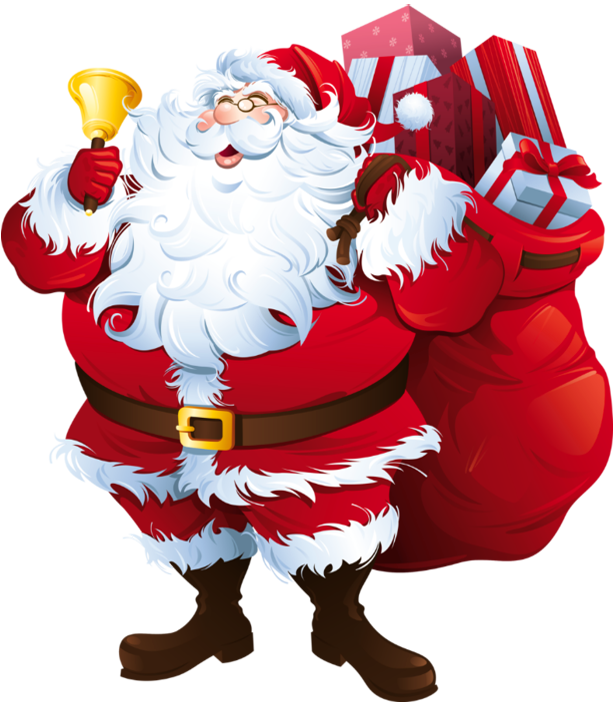Santa Claus Transparent Background PNG Image